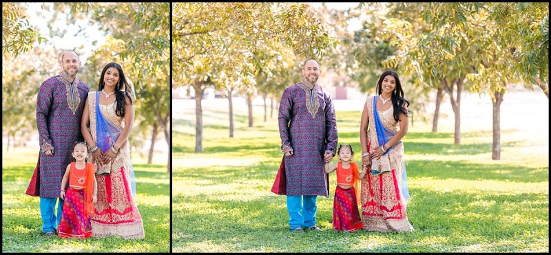 Indian Family Portrait Photography Session by 29:11 Photography at Tumbleweed Ranch in Chandler Arizona